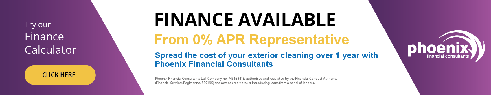 0% APR Roof Cleaning Finance, Credit