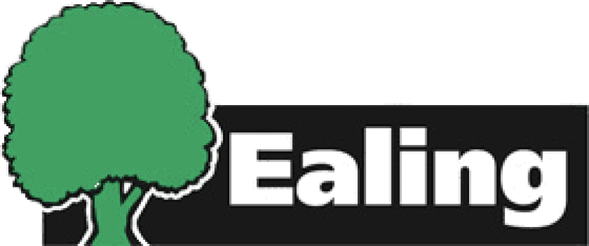 The logo for ealing, specializing in Exterior Cleaning services.
