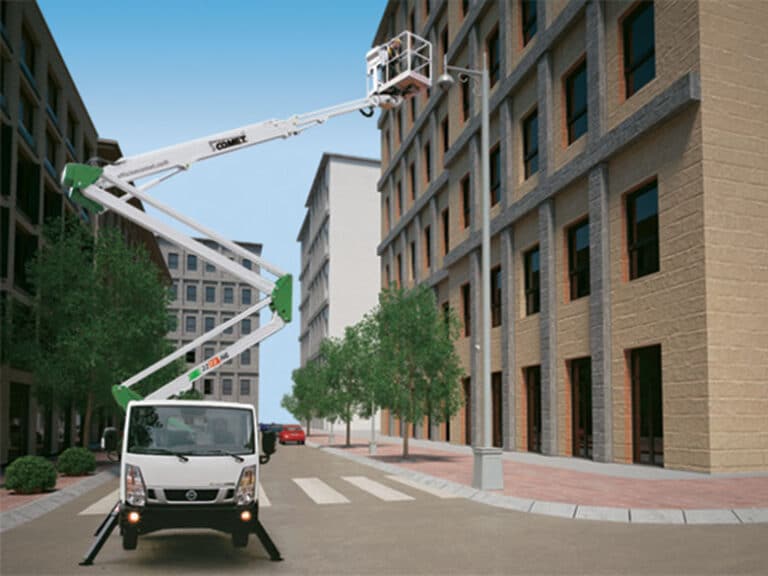 Truck mount cherry picker for hire