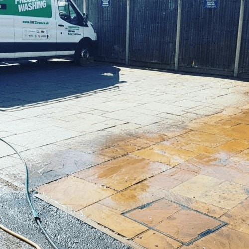 driveway and patio cleaning london