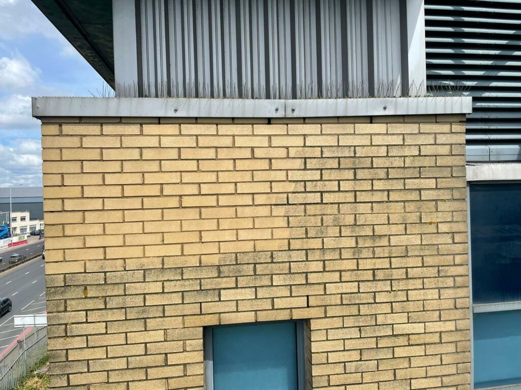 commercial brick cleaning