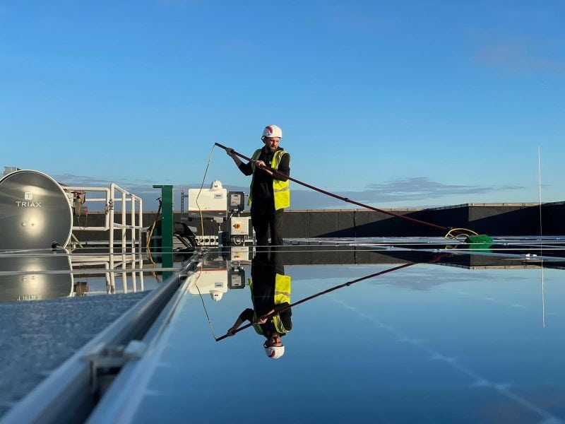 solar, solar panel cleaning London