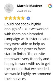 5 Star Review for Iconic building cleans